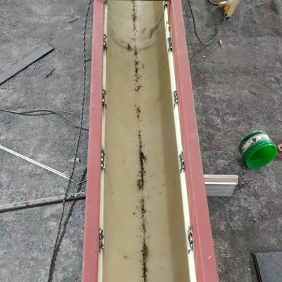 A velocidade espiral de Adjsutable do transporte de Shaftless do aço carbono personalizou 1~100m