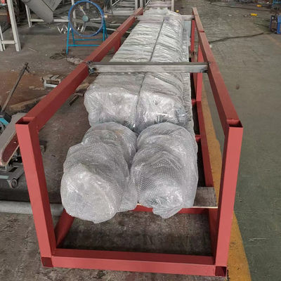 A velocidade espiral de Adjsutable do transporte de Shaftless do aço carbono personalizou 1~100m