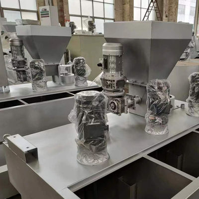 polímero químico seco do poder 6000L que dosa o sistema para o tratamento de águas residuais