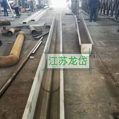 Transportador de parafusos de aço inoxidável de cimento inclinado