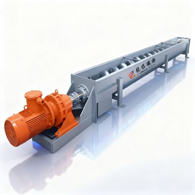 Conveyor de parafusos de aço inoxidável Sprial 304 para cimento