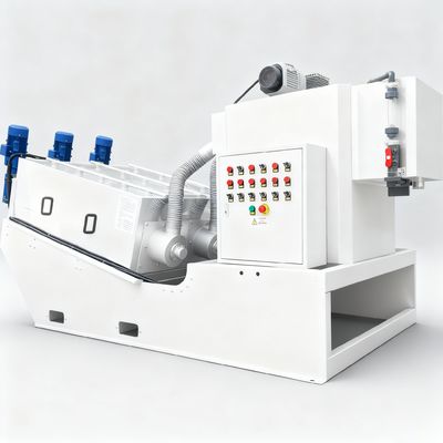 Imprensa de secagem de engrossamento da lama Volute do sistema da lama da limpeza de auto