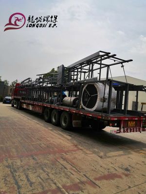 Transporte portátil da remoção do lixo, máquina do transporte de parafuso de 500mm