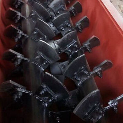 Transporte de aço inoxidável do eixo helicoidal da água de esgoto, transportes de parafuso industriais de 500mm