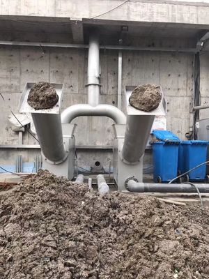 máquina da imprensa da lama de 400mm, imprensa de parafuso horizontal de aço inoxidável