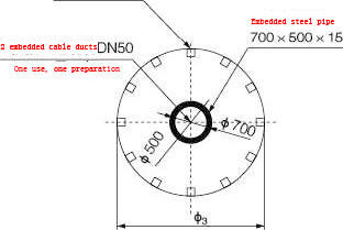 Aço carbono periférico da movimentação do meio equipamento do raspador de lama da ponte