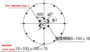 sistema do raspador de lama de 25m