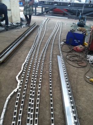 material de raspagem não metálico de viagem da placa de corrente do raspador de lama da ponte de 4.5m