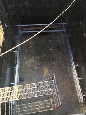 material de raspagem não metálico de viagem da placa de corrente do raspador de lama da ponte de 4.5m