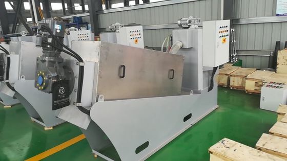 Máquina de secagem da lama do parafuso da indústria alimentar de aço inoxidável