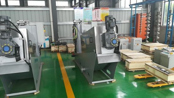 Máquina de secagem da lama do parafuso da indústria alimentar de aço inoxidável