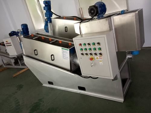 Unidade de secagem da lama do aço de liga