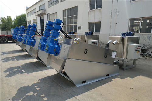 Unidade de secagem da lama do aço de liga