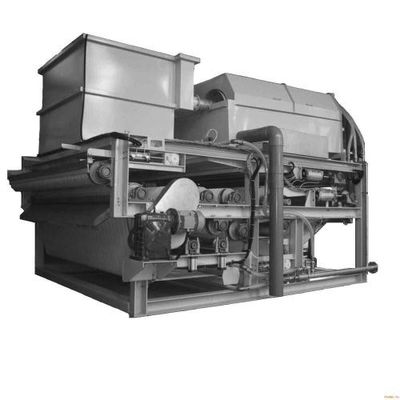 Correção automática de secagem da máquina da lama municipal da imprensa de parafuso