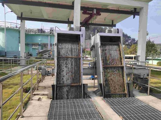 separador líquido contínuo giratório mecânico da tela de barra de 1500mm