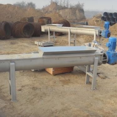 sistema da imprensa de parafuso 6.5m3/h para o tipo do eixo do tratamento de águas residuais