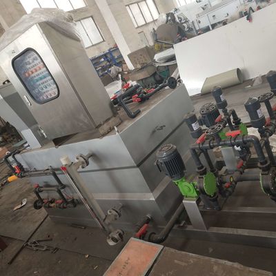 tratamento de esgotos de dose automático ISO9001 da máquina 1500L/h