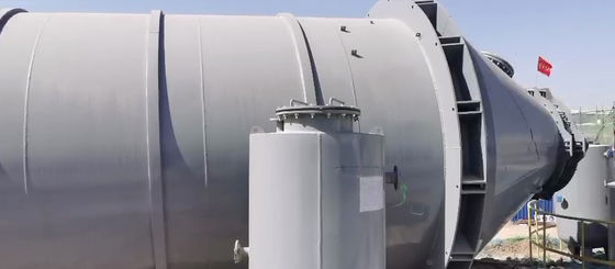 tanque de armazenamento do cal de 5.6m, cal de aço inoxidável que dosa o sistema