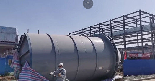 silos plásticos do armazenamento da pelota de 8.5m, tanque de armazenamento do silo 4T