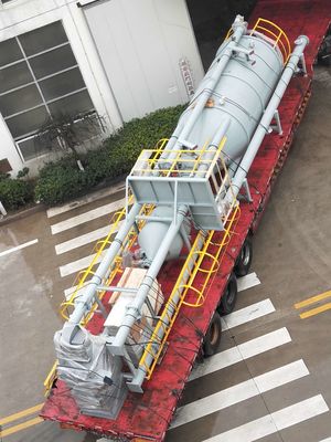 Tratamento de aço inoxidável da lama da mina do silo do armazenamento do cal