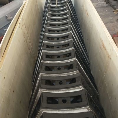 Dispositivo semi imergido da filtragem do tanque do tratamento de águas residuais da plataforma giratória micro