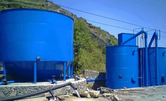 Filtro Valveless automático azul da gravidade para o tratamento de esgotos