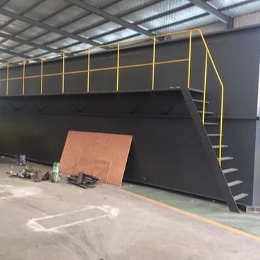 Equipamento do tratamento de esgotos do aço carbono