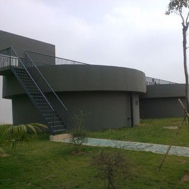 Fluxo radial vertical do sistema do raspador de lama do tratamento de esgotos