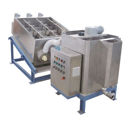 Três categoria industrial de secagem empilhada da máquina da lama do parafuso do motor 300