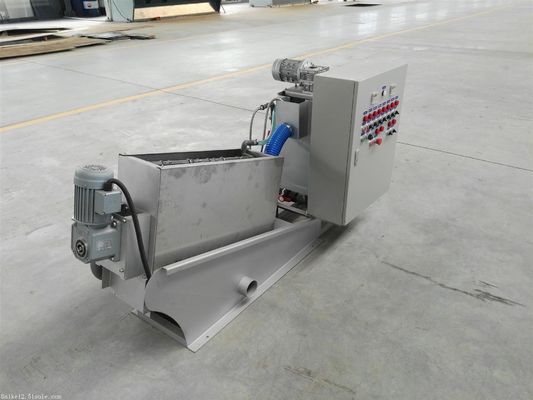 categoria industrial de secagem empilhada 100mm da máquina da lama do parafuso