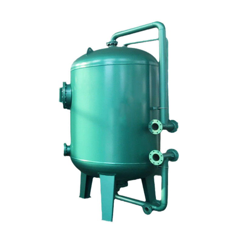 A areia rasa de quartzo ativou o remoinho automático do filtro de aço inoxidável do carbono