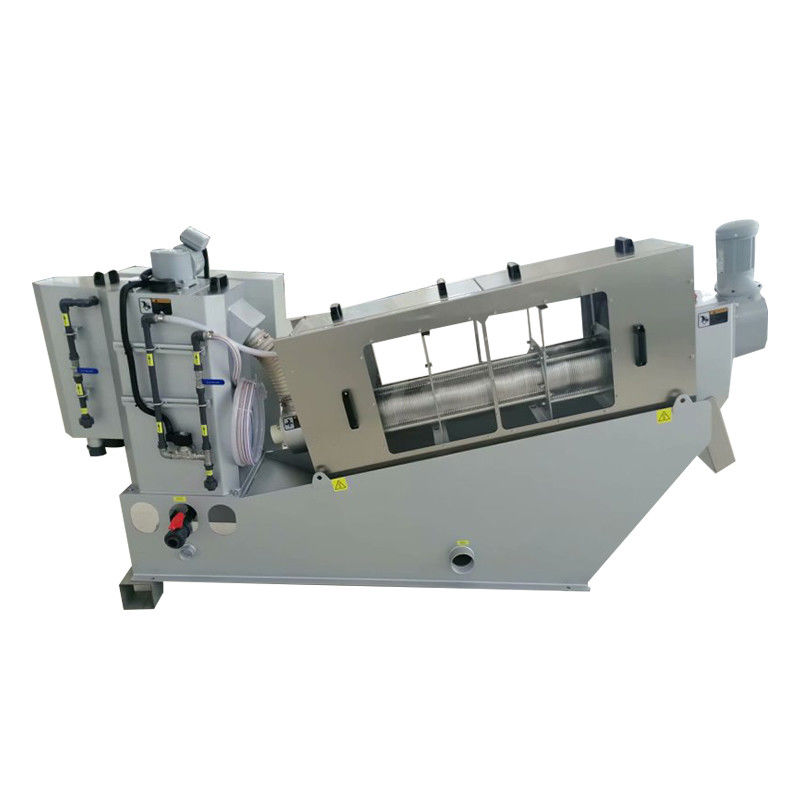 Prensa helicoidal agrícola máquina de desidratação de lodo aço inoxidável