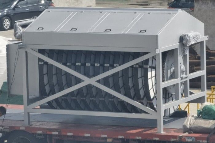 Sistema de filtragem Filtro de disco giratório para tratamento de águas residuais