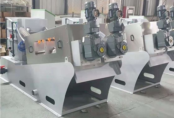 Máquina de secagem da imprensa espiral automática de aço inoxidável
