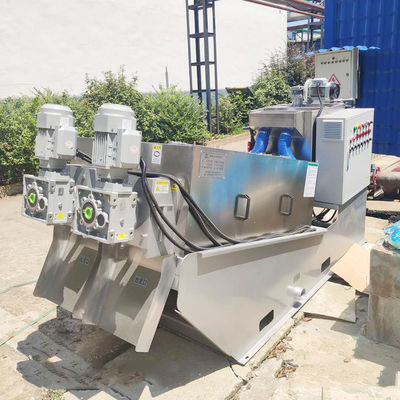 Máquina de secagem da imprensa espiral automática de aço inoxidável