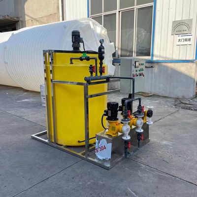 Dispositivo de dose automático Pac/Pam Polyaluminum Chloride Mixing do tratamento de esgotos