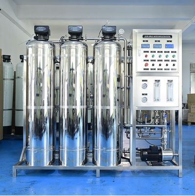 Purificador industrial 250lph comercial da água do sistema do tratamento da água do RO
