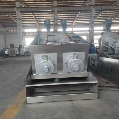 Tipo automático de secagem do parafuso da máquina da lama espiral líquida contínua da separação SS304