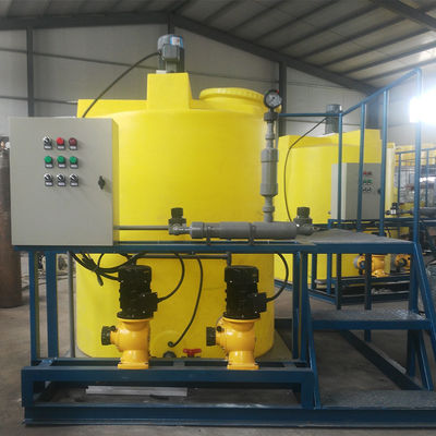Base ácida do dióxido do Pac/Pam Automatic Dosing Device Chlorine que regula