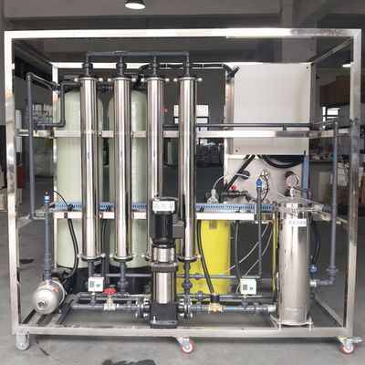 A osmose reversa Level5 do RO 1T/H Deionized o equipamento do tratamento da água industrial