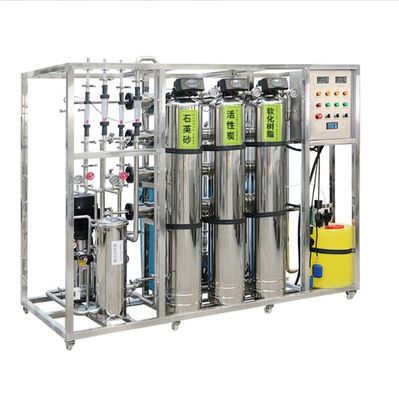 O equipamento puro do tratamento da água da osmose reversa da água integrou 2t/H automático