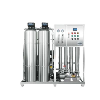 O equipamento puro do tratamento da água da osmose reversa da água integrou 2t/H automático