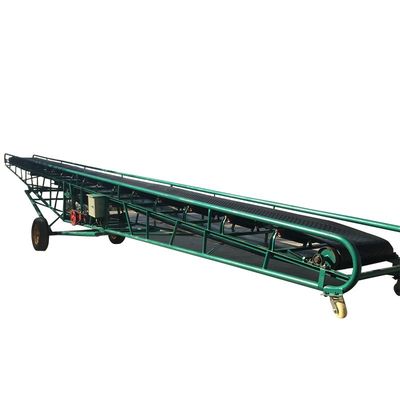 Móvel do transporte de correia de borracha da indústria do apoio do aço carbono para o carvão da mina da grão