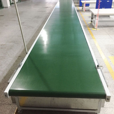 Correia transportadora do perfil de alumínio automático horizontal industrial do transporte de correia do PVC