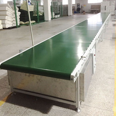 Correia transportadora do perfil de alumínio automático horizontal industrial do transporte de correia do PVC