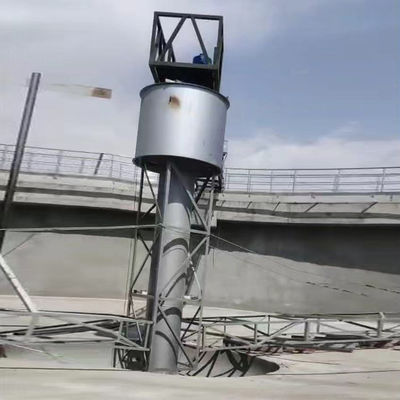 Máquina suspendida de aço inoxidável do tratamento de esgotos do raspador da lama de 304 Center Drive
