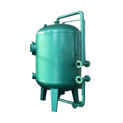A areia rasa de quartzo ativou o remoinho automático do filtro de aço inoxidável do carbono