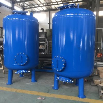 A areia rasa de quartzo ativou o remoinho automático do filtro de aço inoxidável do carbono