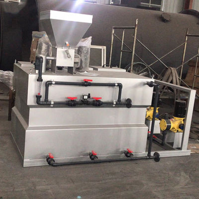 A caixa 500L/H três integrou o tratamento de esgotos do dispositivo de PAM Dry Powder Automatic Dosing