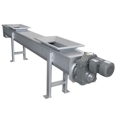 lama de aço inoxidável e cinza do transporte de parafuso 10t/h 304 shaftless que transportam o equipamento